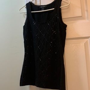 Size small black tank top